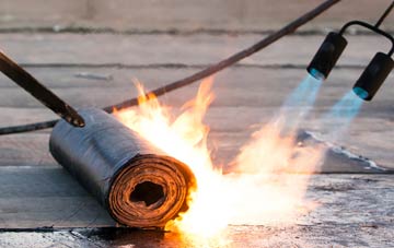 Black Torrington asphalt flat roofing repairs